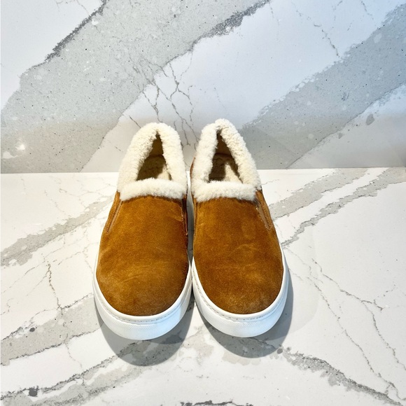 M. Gemi The Cerchio Shearling Slip-on Sneaker - Picture 1 of 10